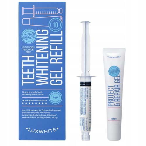  LuxWhite Teeth Whitening Gel Refill Supplement Set