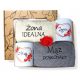  GIFT WEDDING WEDDING TOWEL SET MUGS EMBROIDERY FOR COUPLE Rose MUG TOWEL