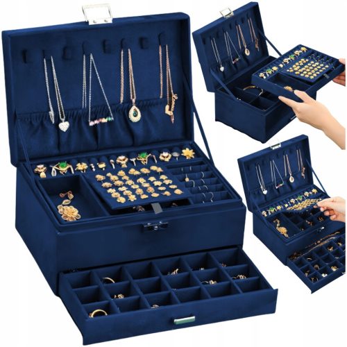  LARGE JEWELRY BOX GIRL'S BOX