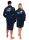  SET OF BATHROBES FOR A COUPLE WITH EMBROIDERY BATHROBE AS A GIFT NAVY BLUE