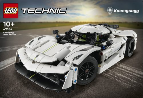  LEGO Technic 42184 Koenigsegg Jesko Absolute White Hypercar