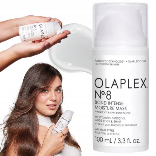  OLAPLEX NO.8 BOND INTENSE MOISTURE MOISTURIZING HAIR MASK 100 ml