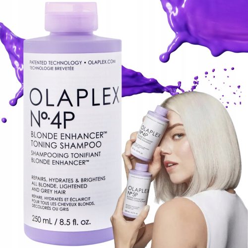  Olaplex Nr. 4P Blonde Enhancer Toning Shampoo 250 ml