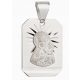  Silver Medal Pendant with the Image of Our Lady of Częstochowa, 925