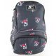Stylish Girls' School Backpack Model 8821 in Grey
