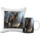  MUG AND PILLOW SET JURASSIC PARK FILM GIFT IDEA GRAPHICS