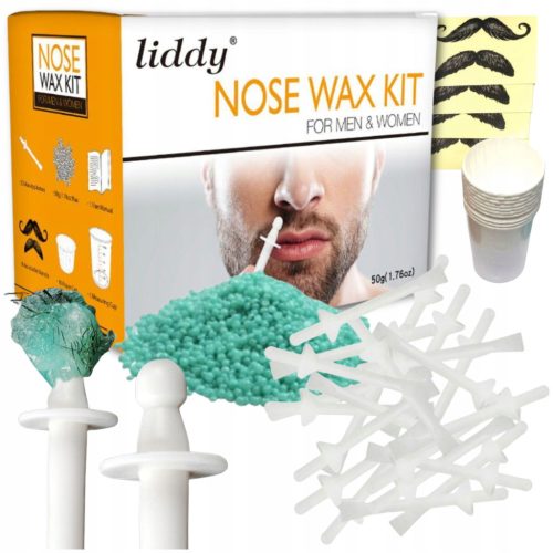  Wax Hair Removal Kit, Wax Hair Removal Kit, Nose Sticks, Ears, Unisex