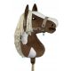  HOBBY HORSE A3, STICK HORSE - WESTERN, PATCHED + HEADCOAT + FREE