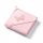  Babyono hooded blanket 100 x 100 cm pink