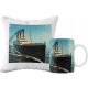  TITANIC FILM MUG AND PILLOW SET - GIFT IDEA FOR A FAN - PATTERNS