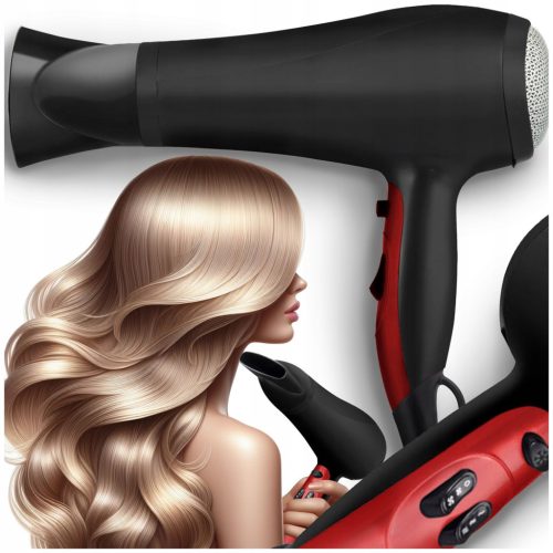  HAUSBERG HB-24GR Hairdryer, 1800 W - 2200 W, 2 speeds, 3 settings