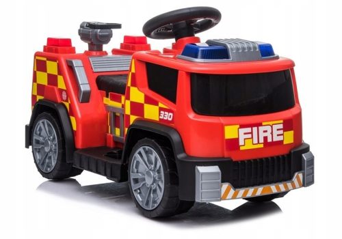  Battery-powered car Fire truck TR1911 Red