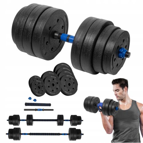  Bituminous adjustable dumbbells Rebel 1x 20 kg