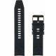  Garett black silicone smartwatch strap 22mm 5904238485927