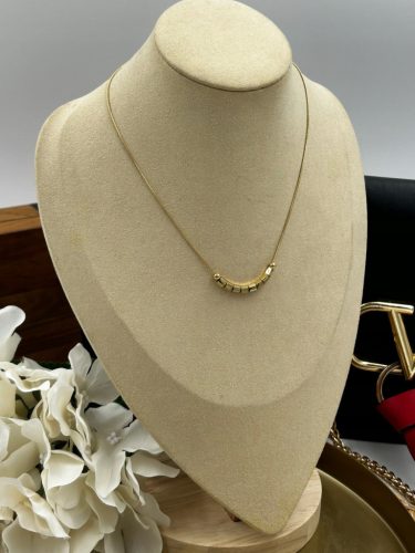  Aisadi celebrity necklace snake cube balls gold steel 316L