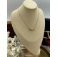  Aisadi celebrity necklace snake cube balls gold steel 316L