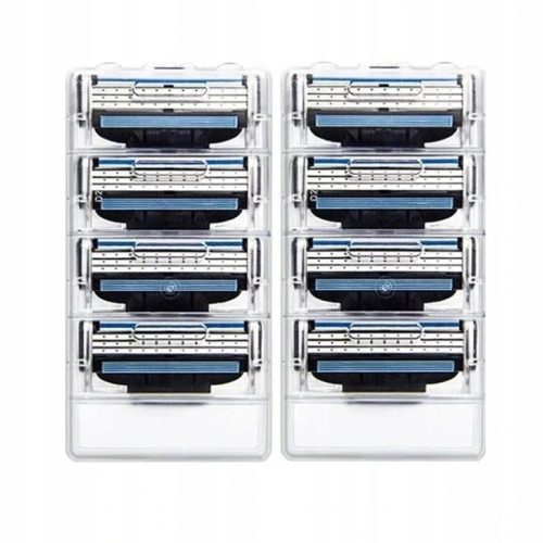  Replacement cartridges for Gillette Mach 3 razor, 8 pcs.