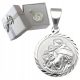  Saint Anthony Medal Silver 925