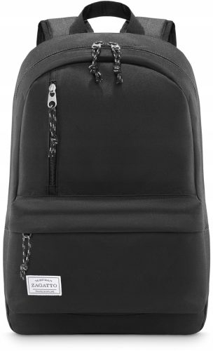 Black Zagatto® Orlando Collection Backpack with Laptop Slot