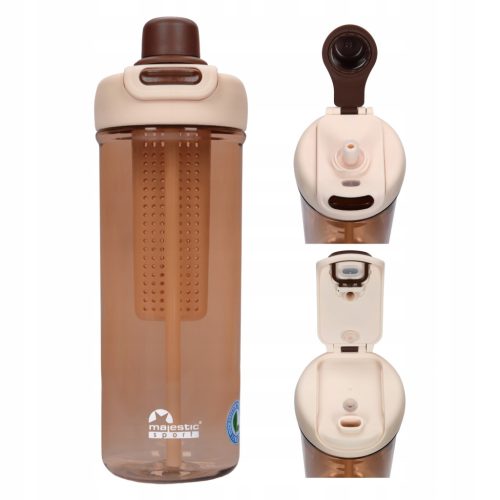  Majestic Sport 950 ml BPA free water bottle with straw strainer