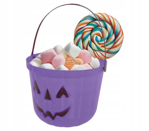  BLACK HALLOWEEN BUCKET for candy