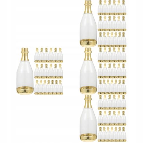  Mini champagne bottles, chocolate box, bulk pack