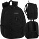 Coolpack Trooper Black Collection 2-Compartment School Backpack