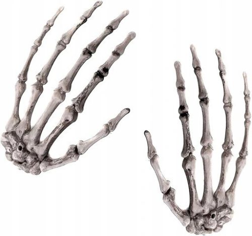  2pcs Halloween Skeleton Horror Hand Bone Decoration