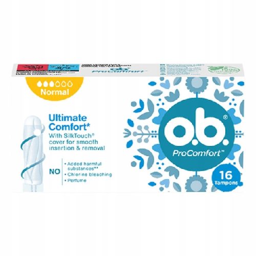  OB Pro Comfort Normal Tampons 16 pcs