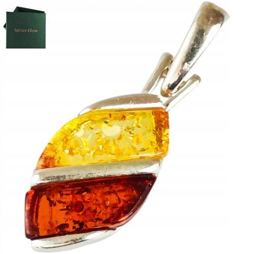  SILVER PENDANT WITH BALTIC AMBER DELICATE PENDANT FOR A GIFT 925