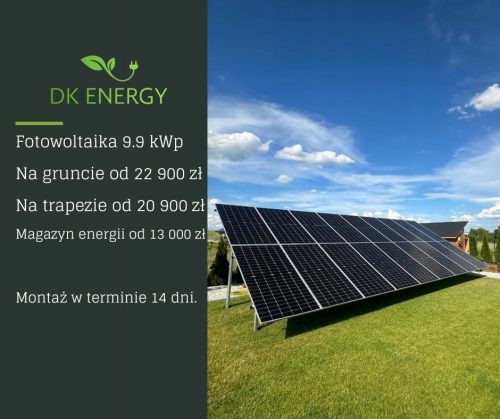  10 kWp photovoltaic on the ground with 10 kWh energy storage, DEYE / FoxEss