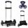 Lightweight Aluminum Multi-Terrain Backpack Trolley with Tri-Wheel System