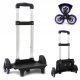 Lightweight Aluminum Multi-Terrain Backpack Trolley with Tri-Wheel System