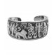  Silver ring with zodiac signs ZODIAC SIGNS WEDDING RING SILVER 925