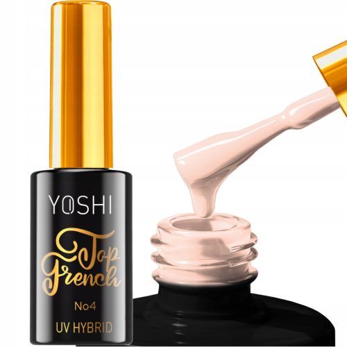  YOSHI TOP FRENCH NO WIPE TOP HYBRID MILKY NUDE 04 10 ml