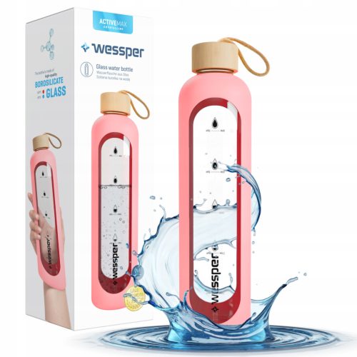  Wessper bottle 1000 ml pink