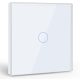  Touch light switch, 1-way, wall switch, flush-mounted, on