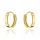  585 GOLD EARRINGS - SMOOTH CREOLE HOOPS