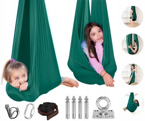  CHILDREN'S SWING HAMMOCK SENSORY SCARF ACROBATIC YOGA + FASTENING