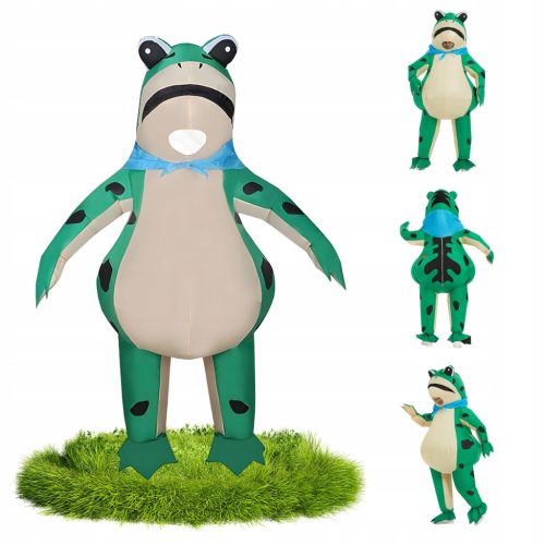  COSPLAY FROG INFLATABLE ROLE PLAY HOLIDAY COSTUME 155-190CM