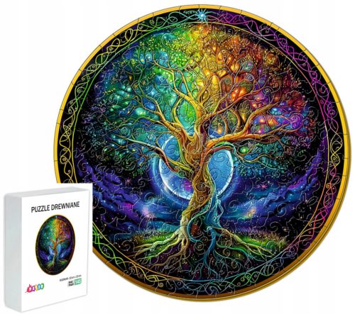  WOODEN PUZZLE FOR CHILDREN 145 PIECES TREE OF LIFE GIFT FOR CHILDREN