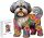  WOODEN PUZZLE FOR CHILDREN 144 PIECES SHIH TZU GIFT FOR CHILDREN