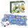  EDUCATIONAL-INTERACTIVE TOY SET PUZZLE WITH PLANE AND INDICATORS