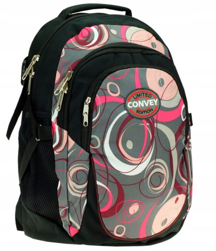 High-Quality Large School Backpack with Reflective Straps, Durable 3-Compartment Design