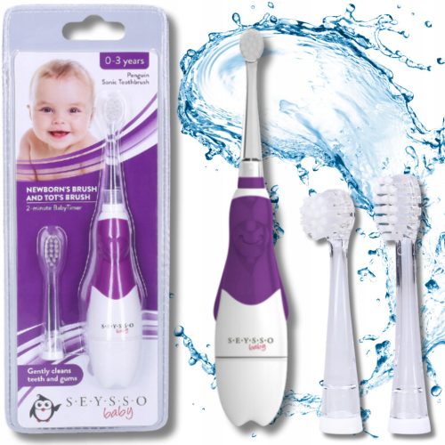  CHILDREN'S SONIC TOOTHBRUSH GENTLE, SAFE FOR CHILDREN