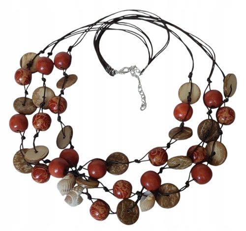  Wooden beads necklace ECO