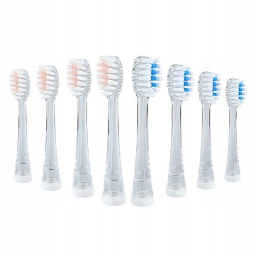  8x replacement heads for SEYSSO BABY Penguin sonic toothbrush 1-6 years