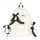 Fashion School Backpack with Ribbon Bow for Teen Girls - Large Capacity, White