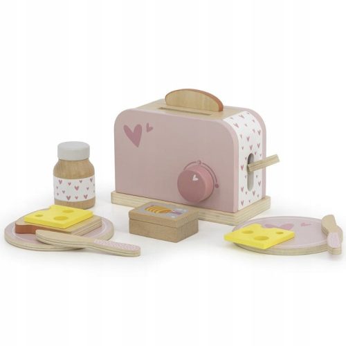  LABEL LABEL WOODEN TOASTER + ACCESSORIES