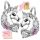 SILVER EARRINGS 925 UNICORN FOR GIRL CHILDREN ENGLISH GIFT